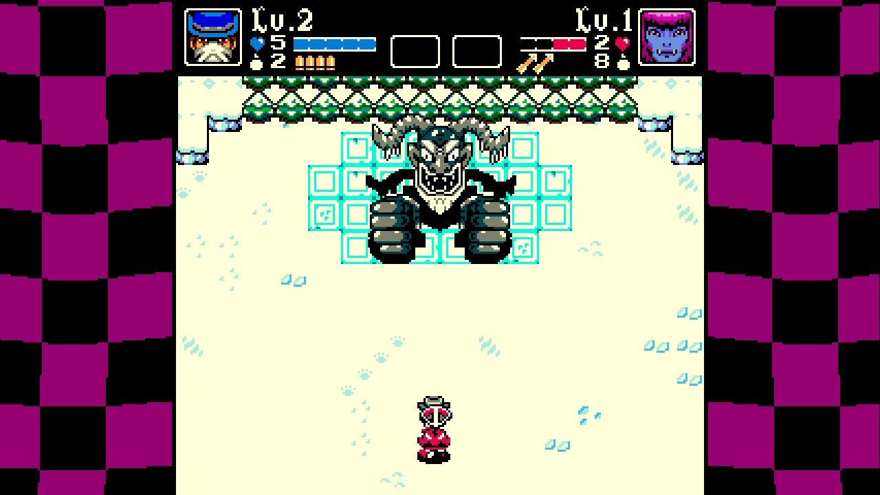 The player characters encoutnering one fo the four demon generals.