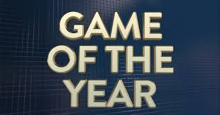 Image that says the words Game of the Year in Large White Font