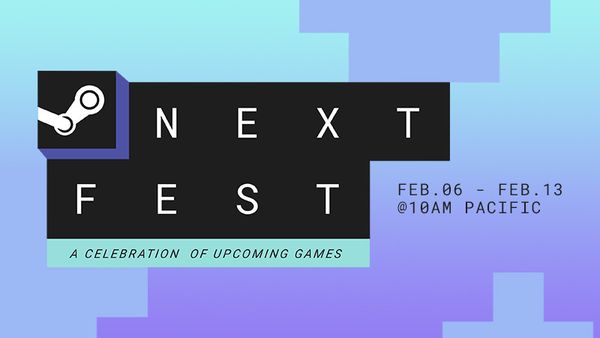 Main Promotional Image for the February 2023 Edition of the Steam Next Fest